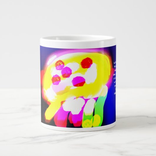 jij dankbaar grote koffiekop (Voorkant)