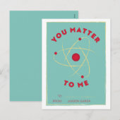 Jij doet er toe, Valentijn in de klas Feestdagenkaart (Voorkant / Achterkant)