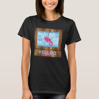 Jij doet Jij Ondersteboven Flamingo T-shirt