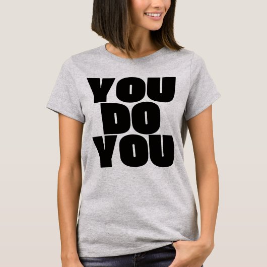 Jij doet jou. t-shirt (Voorkant)
