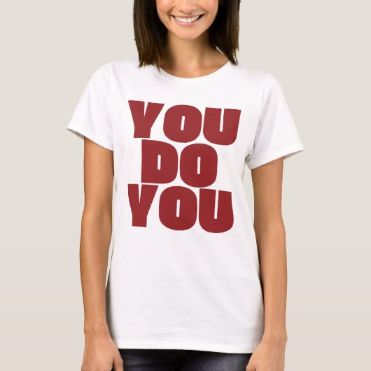 Jij doet jou. t-shirt (Voorkant)