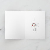 Jij drijft mijn boot kaart (Binnen)