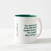 Jij en iedereen... een MisterP Mok (Voorkant rechts)