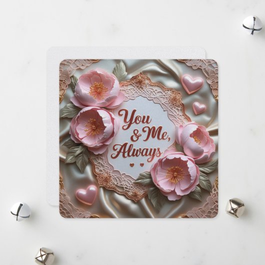 Jij en ik, altijd valentijn kaarten (Voorkant / Achterkant in situ)