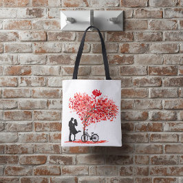 Jij en ik, en Cupido Tote Bag