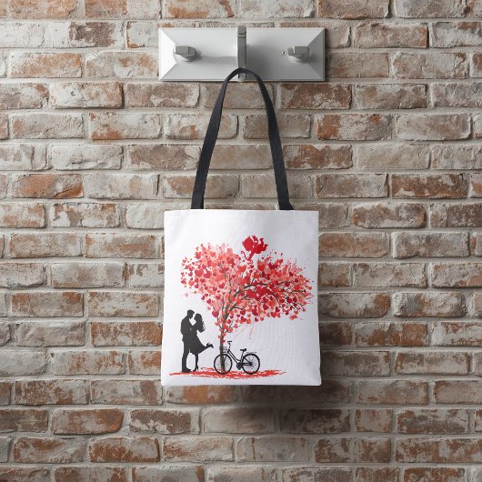 Jij en ik, en Cupido Tote Bag