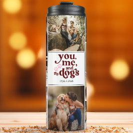 Jij en ik en de honden Koppel cadeau 10 foto's Thermosbeker