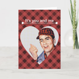 Jij en ik. feestdagen kaart