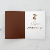 Jij en ik gaan samen Funny Valentijn Romantic Feestdagen Kaart (Binnen)