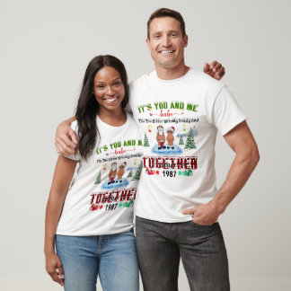 Jij en ik gaan tot de bittere kreukachtige saggyPC T-shirt