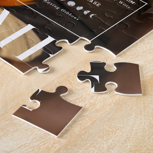 Jij en ik | Gepersonaliseerde paren foto Legpuzzel (Zijkant)