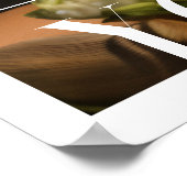 Jij en ik | Gepersonaliseerde paren foto Poster (Hoek)