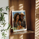 Jij en ik | Gepersonaliseerde paren foto Poster<br><div class="desc">Dit bruiloft statistieken poster is ingericht als een stijlvolle tijdschriftcover. Met trendy, moderne typografie overlay en uw favoriete foto. Een perfecte aandenken voor een zeer speciale dag. Gebruik de ontwerpgereedschappen om een achtergrondkleur te kiezen, foto's toe te voegen, tekstlettertypen en kleuren te wijzigen om uw eigen unieke aandenken te creëer....</div>