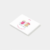 Jij En Ik Hebben Gewoon Die Verbinding Pindakaas J Post-it® Notes (Schuin)