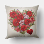 Jij en ik houden van Doves Design Kussen (Achterkant)