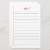 Jij en ik houden van harten en pijltjes Valentijns Briefpapier (Voorkant / Achterkant)