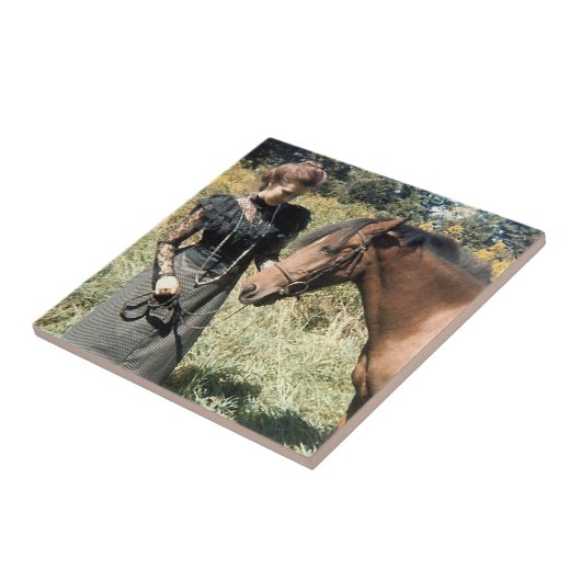 "Jij en ik" in kleur Tegeltje (Zijkant)