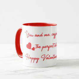 Jij en ik koffie en liefde mok