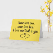 JIJ EN IK MAKEN EEN ** GEWELDIG WE ** HOUDEN VAN K KAART (Gele Bloem)