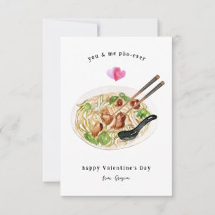 Jij en ik Pho-Ever   Pho Soup-Valentijn Notitiekaartje