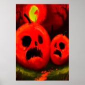 Jij en ik Pumpkin | AI Art Poster (Voorkant)