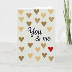 Jij En Ik Romantische Valentijnskaart Kaart