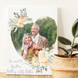 Jij en ik samen Heart Shape Gold Photo Lijst Canvas Afdruk<br><div class="desc">Het Canvas van de Foto van de douane tonend uw favoriete foto in een geometrisch hart gevormd goud lijst. Het lijst is versierd met waterverf bolletjes crème en abrikozenbloemen. Het wordt geschreven met de formulering "U en me samen niets krijgt beter"in elegant casual, handgeschreven manuscript op een neutrale, amandelwitte achtergrond,...</div>