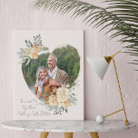 Jij en ik samen Heart Shaped Gold Photo Lijst Imitatie Canvas Print<br><div class="desc">Het Canvas van de Foto van de douane tonend uw favoriete foto in een geometrisch hart gevormd goud lijst. Het lijst is versierd met waterverf bolletjes crème en abrikozenbloemen. Het wordt geschreven met de formulering "U en me samen niets krijgt beter"in elegant casual, handgeschreven manuscript op een neutrale, amandelwitte achtergrond,...</div>