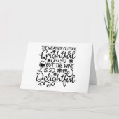 **JIJ EN IK SAMEN** HET PLAN VOOR KERST FEESTDAGEN KAART (Voorkant)