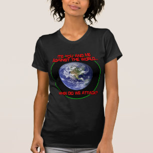 Jij en ik tegen de wereld t-shirt