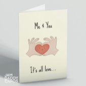 Jij en ik, Valentijn Kaart