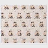 Jij en ik Valentijnsdag Cadeaupapier (Vlak)