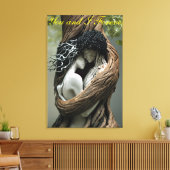 Jij en ik voor altijd canvas afdruk (Insitu (Woonkamer))
