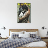 Jij en ik, voor altijd  canvas afdruk (Insitu (Slaapkamer))