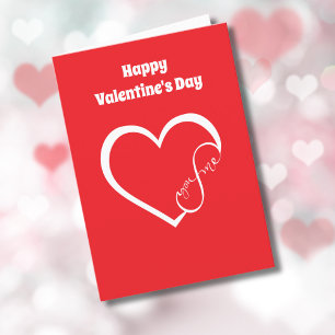 Jij en ik voor oneindig, Custom Photo Valentijnsda Feestdagen Kaart