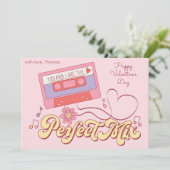 Jij en ik zijn de perfecte mix grappige Valentijns Feestdagenkaart (Staand voorkant)