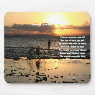 Jij en ik zijn één muismat