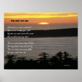 Jij en ik zijn één poster (Voorkant)