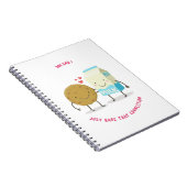 Jij en ik zijn gewoon die connectie die koekjes be notitieboek (Rechterzijde)