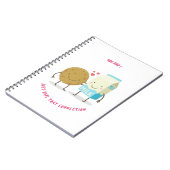 Jij en ik zijn gewoon die connectie die koekjes be notitieboek (Linkerzijde)