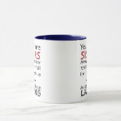 Jij en ik zijn Sisters Design Mok (Midden)