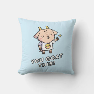 Jij Gaat Dit, Schattig Motiverend Kamerdecor Kussen