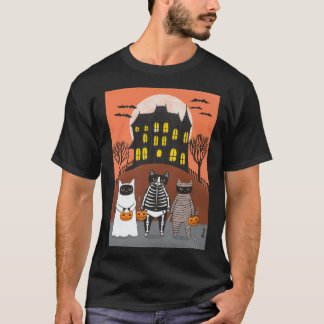 Jij gaat eerstrik of geweldige Katten retro vriend T-shirt