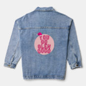 Jij gaat Glen Coco Denim Jacket (Achterkant)