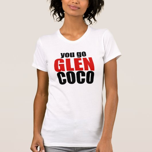 Jij gaat Glen Coco T-shirt (Voorkant)