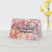 Jij gaat, meid! Afstuderen Kaart (Gele Bloem)