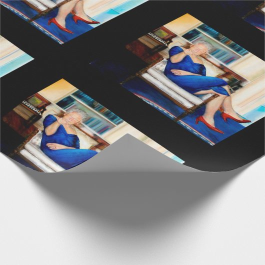 Jij gaat Meisje Cadeaupapier (Hoek)