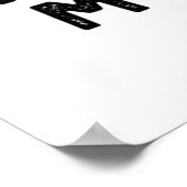 Jij gaat m'n geintje te gek op Bowling Poster (Hoek)