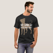 Jij gaat Pit Bull blijven T-shirt (Voorkant volledig)