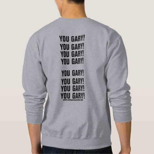 Jij Gary! Trui (Achterkant)
